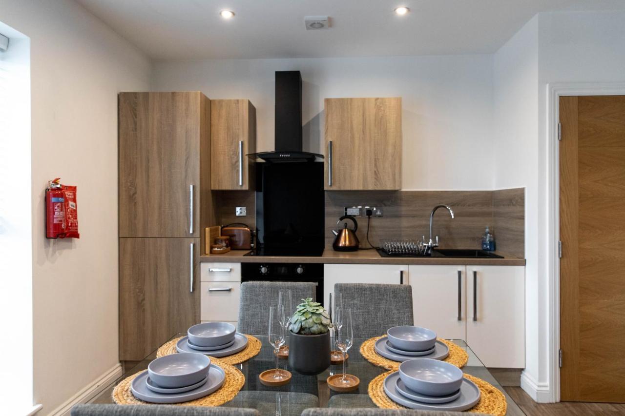 Stylish Jewellery Quarter Apartment Sleeps 6 Birmingham Exterior foto